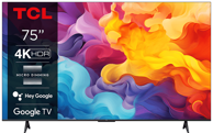TCL TV 75V6B, LED, Google TV, 75"